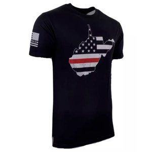 HOWITZER Clothing Men's T-Shirt S/S WEST VIRGINIA